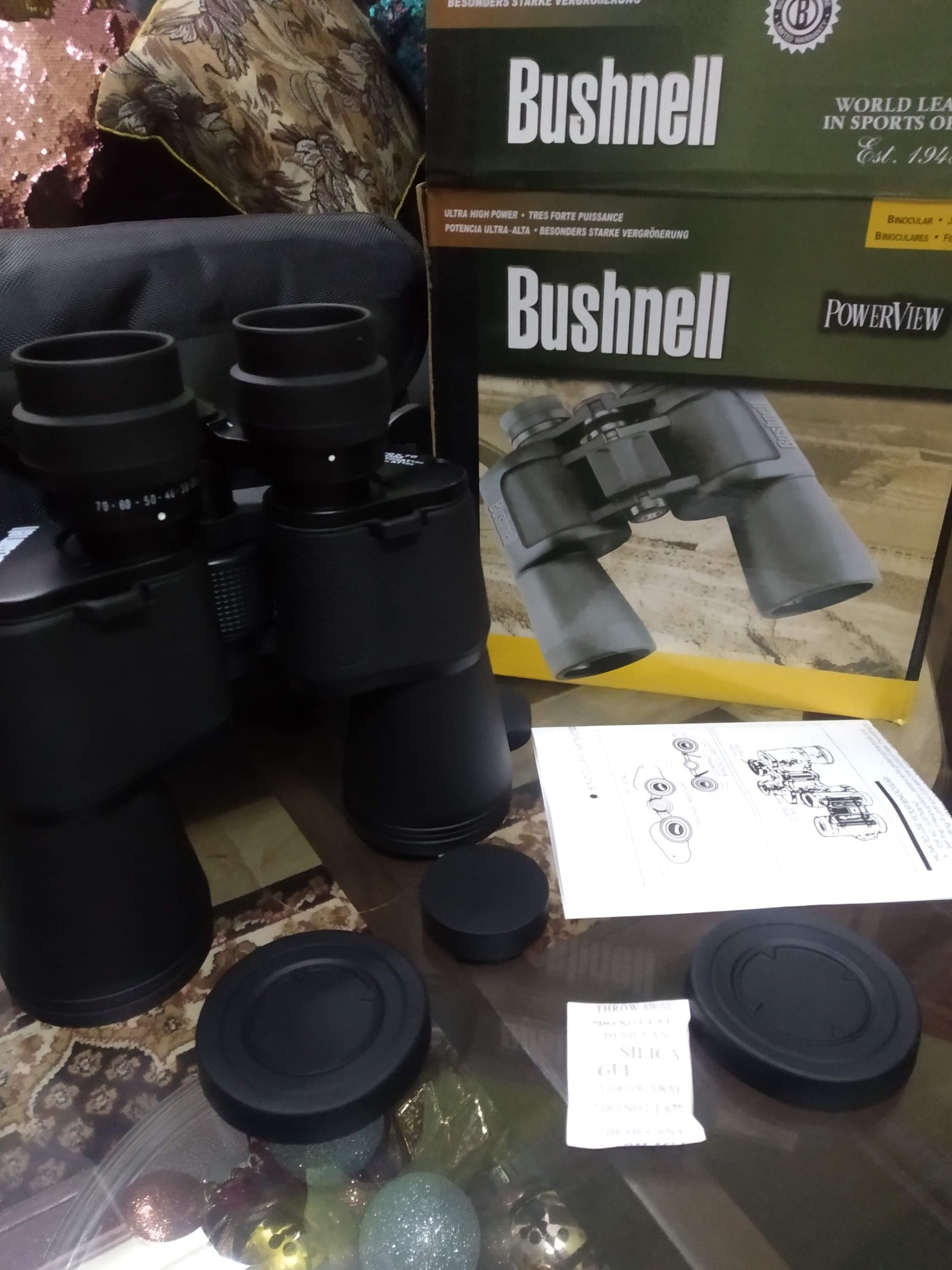 Bushnell 10-70X Zoom 10-70X70 Prism Binocular Telescope Monocular with Pouch