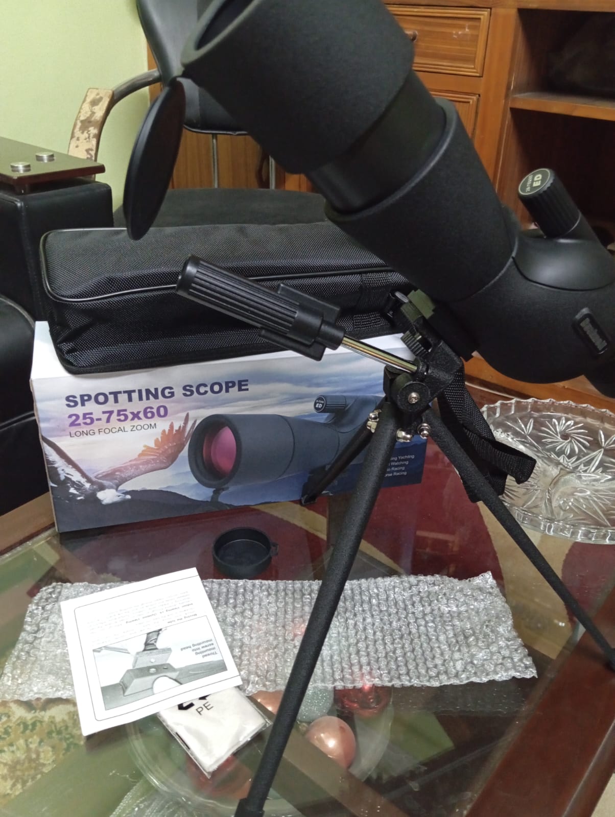Bushnell Sportting Scope 25-75x60 Long Focal Zoom