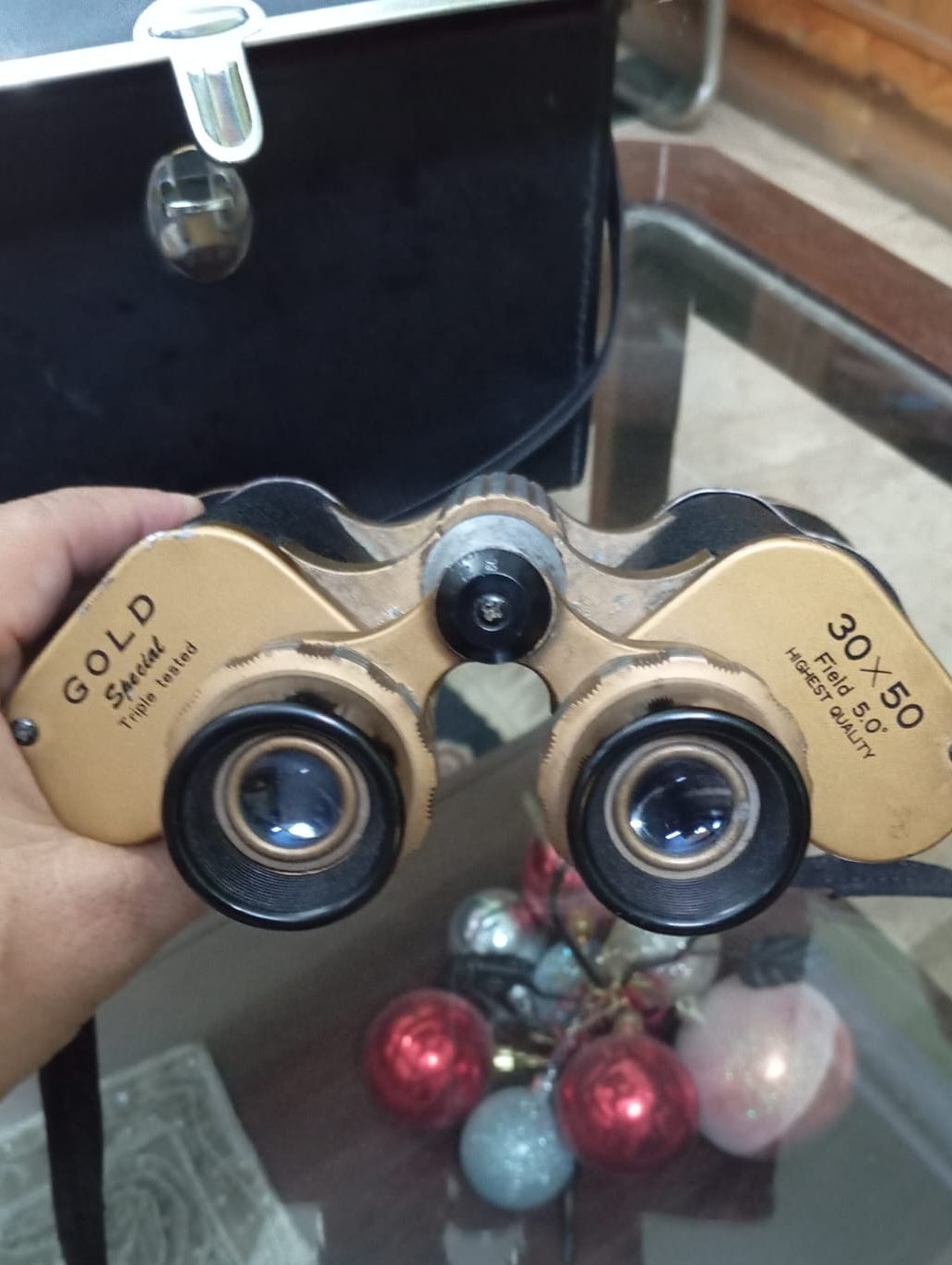 GOLD 30X50 Binocular For Moon Watching and Stargazing